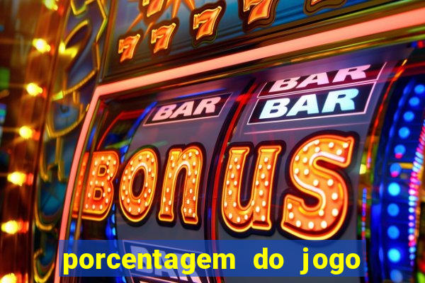 porcentagem do jogo fortune tiger